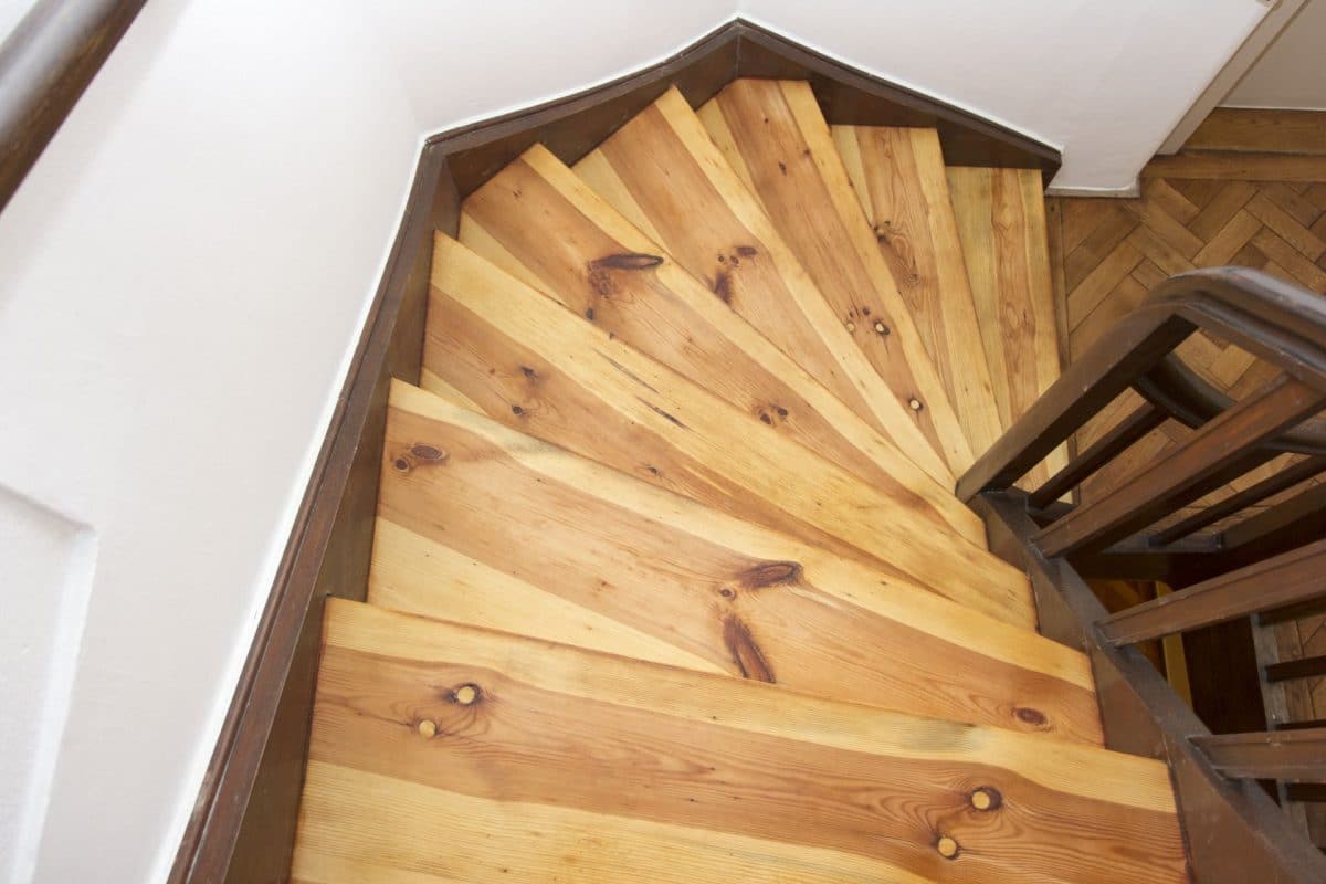 Holztreppe