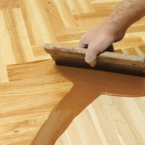 Stabparkett versiegeln